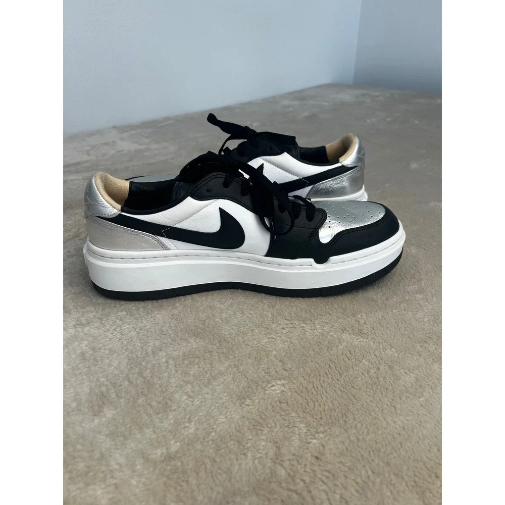 Nike Air Jordan 1 Elevate Low SE Silver Toe Women's 12 Men's 10.5 DQ8561-001